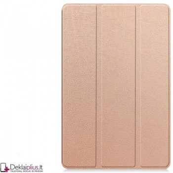 Dirbtinės odos atverčiamas dėklas - auksinės spalvos (Samsung Galaxy Tab S11)
